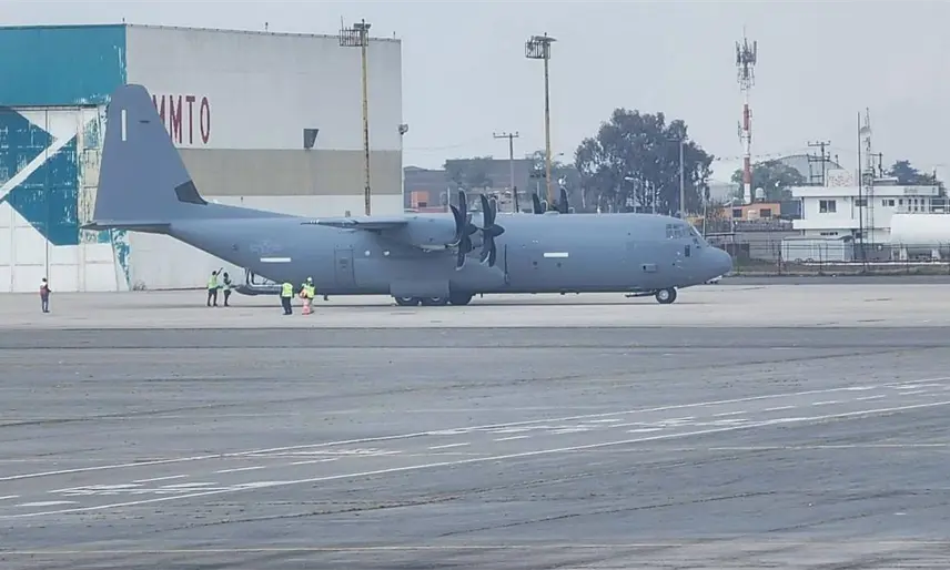 Defensa autorizó entrada de un avión Hércules de EE. UU. a Toluca: Latinus