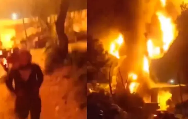 Explota pipa tras caer de puente en Tulancingo