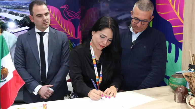 Tabasco y La Peza, Espa&ntilde;a, firman acuerdo por la promoci&oacute;n cultural y el intercambio de experiencias