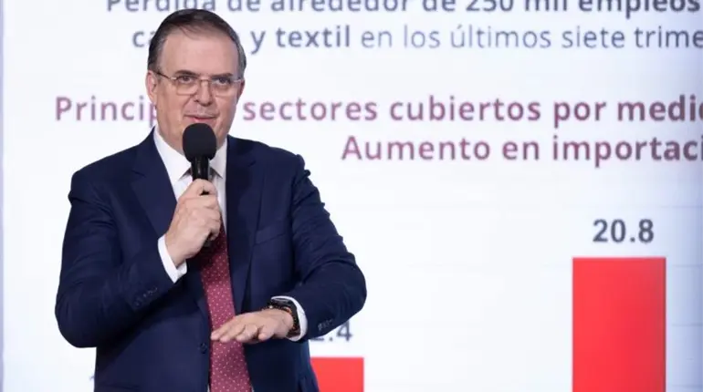 F&oacute;rmula de M&eacute;xico para negociar con EE. UU. es tener "cabeza fr&iacute;a y firmeza": Ebrard