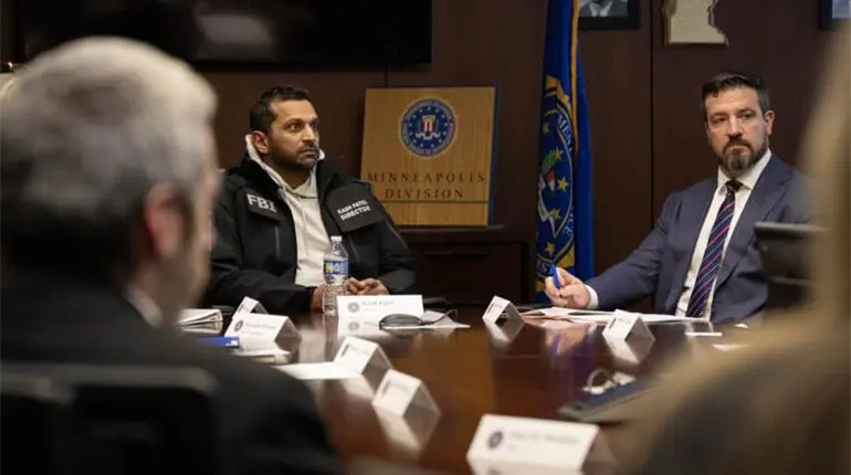 Director del FBI se re&uacute;ne con autoridades del Gobierno de M&eacute;xico en CDMX