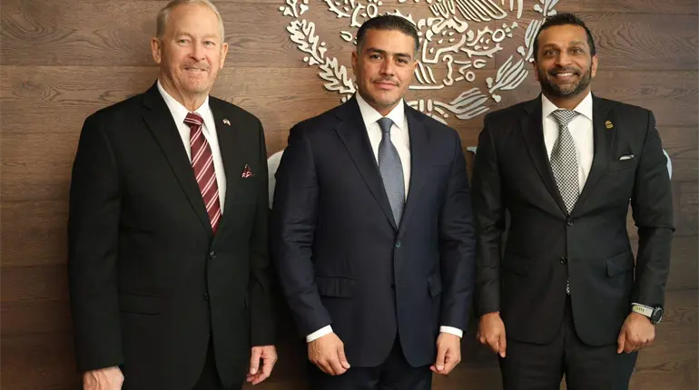 Confirma Harfuch reuni&oacute;n con director del FBI, y la entrega de dos objetivos prioritarios detenidos en M&eacute;xico