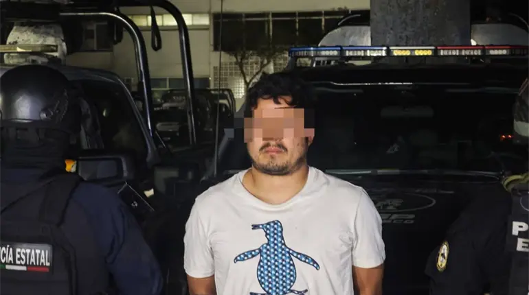 Detienen a hombre con arma de fuego y drogas en Lagunas