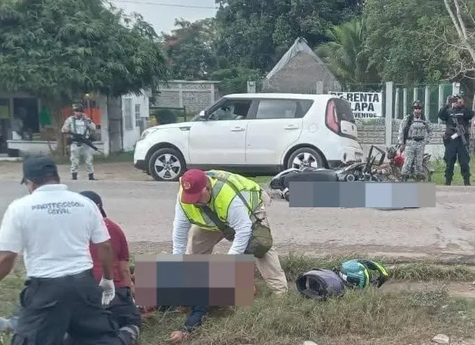 Un muerto y un herido deja presunto asalto a limonero en Estaci&oacute;n Chontalpa