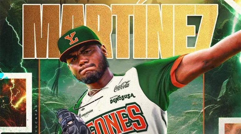 Los dominicanos Geraldi D&iacute;az y Jordi Mart&iacute;nez, refuerzos de Leones de Yucat&aacute;n para la temporada 2026