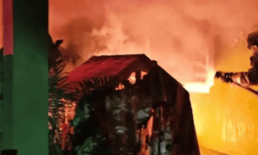 Fallecen hermanos discapacitados durante incendio de su vivienda en Sonora