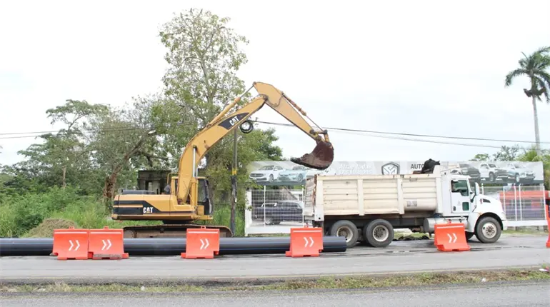 Advierte CEAS de maniobras en Cunduac&aacute;n-Comalcalco por construcci&oacute;n de l&iacute;nea de agua potable