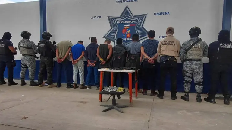 Cae grupo criminan en Macuspana; seis son extranjeros