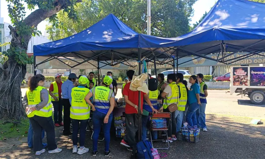Pausa fundación de Los Ángeles del Mago Chong-Tall hasta abril jornadas de reciclaje