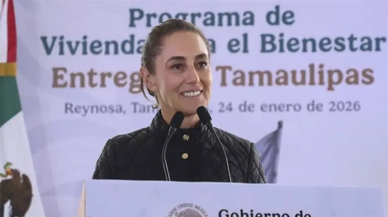 "M&eacute;xico siempre va a ser un pa&iacute;s libre, independiente y soberano": Sheinbaum en gira por Tamaulipas