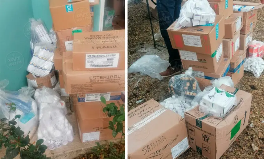 Denuncian hallazgo de medicamentos caducos en Centro de Salud de Sabina