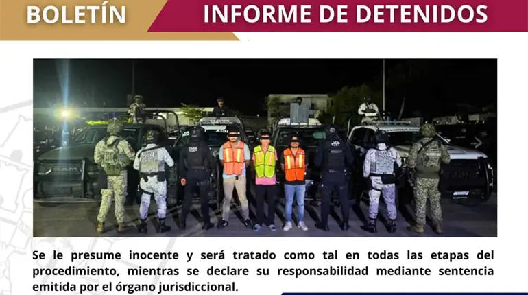 Detienen en Casa Blanca a tres presuntos homicidas