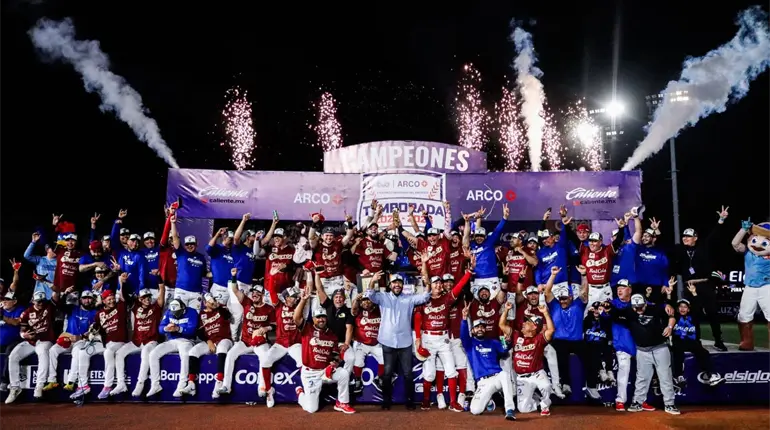 Charros de Jalisco consuma la barrida ante Tomateros de Culiac&aacute;n y son bicampeones de la Liga del Pac&iacute;fico