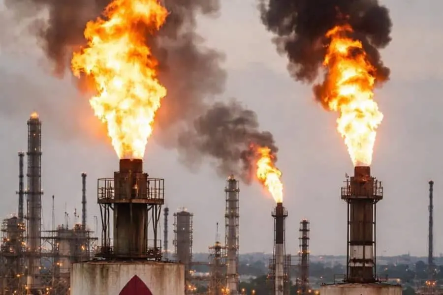 Descarta May riesgos por olores a gas de los mecheros de Pemex