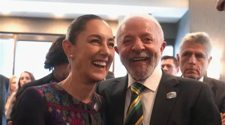Lula ha sido "buen presidente" dice Sheinbaum al pedir que no haya injerencia extranjera en las elecciones presidenciales de Brasil