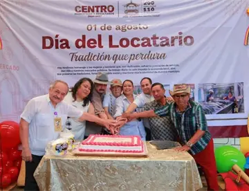 Con mariachi y pastel celebran el “Día del Locatario” en mercados de Centro