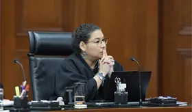 Otra vez corrigen a Lenia Batres en plena sesi&oacute;n de la Corte... olvid&oacute; poner a votaci&oacute;n efectos de una sentencia