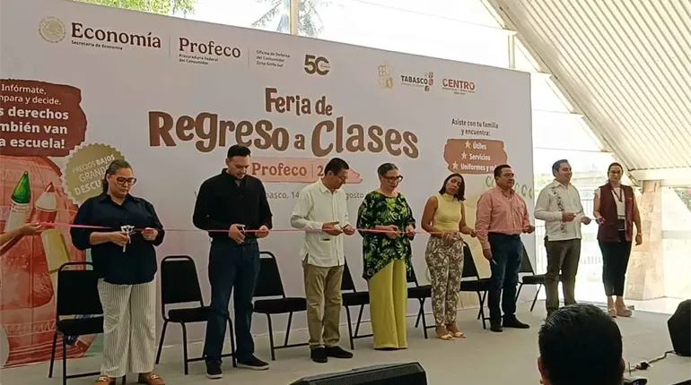 Inaugura Profeco Feria del Regreso a Clases 2026