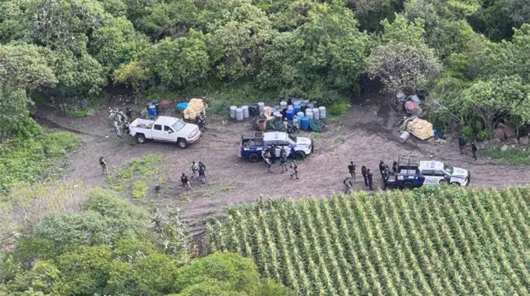 Alerta de EE. UU. permiti&oacute; localizaci&oacute;n de narcolaboratorio en Guanajuato