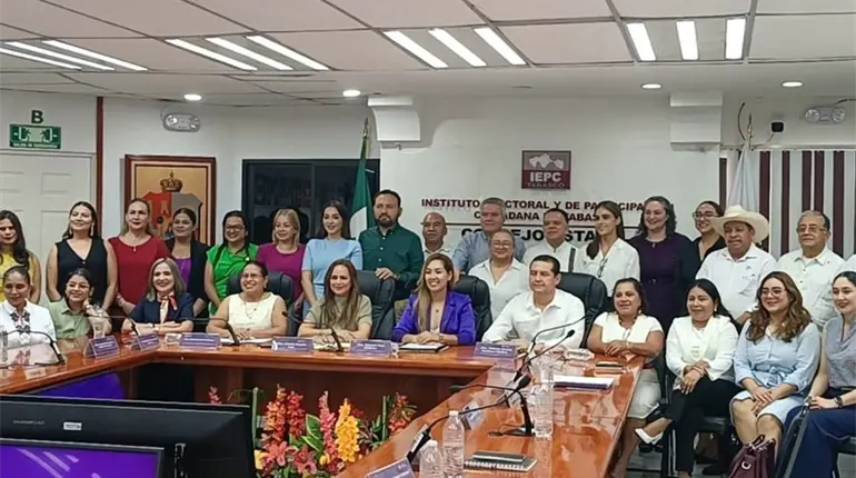 IEM asume presidencia del Observatorio de Participaci&oacute;n Pol&iacute;tica de las Mujeres de Tabasco
