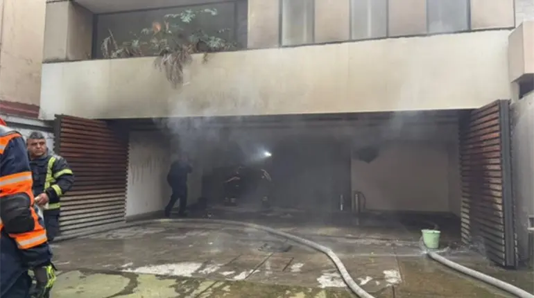 Se registra incendio en edificio de Polanco