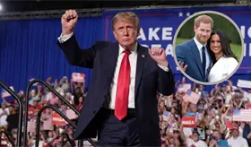 "Estoy contento": Trump sobre partida del pr&iacute;ncipe Harry y su esposa Meghan de EE. UU.