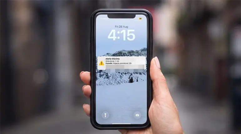 Celulares emitir&aacute;n alertas ante huracanes e inundaciones a partir del &uacute;ltimo trimestre del a&ntilde;o: CRT