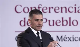 "Est&aacute; ubicable" afirma Harfuch sobre paradero de Am&iacute;lcar Ol&aacute;n