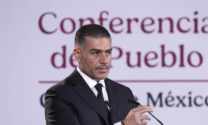 "Está ubicable" afirma Harfuch sobre paradero de Amílcar Olán