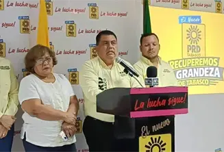 Pide PRD Tabasco a gobierno dejar las ocurrencias en materia de seguridad