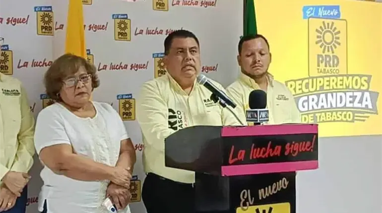 Pide PRD Tabasco a gobierno dejar las ocurrencias en materia de seguridad