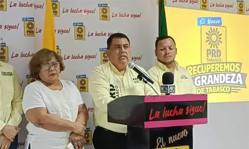 Viven en Javierlandia: PRD Tabasco ironiza sobre encuesta que da alta aprobación ciudadana a May