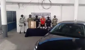Dan m&aacute;s de 3 a&ntilde;os de prisi&oacute;n a nayarita detenido en Comalcalco con arma de fuego
