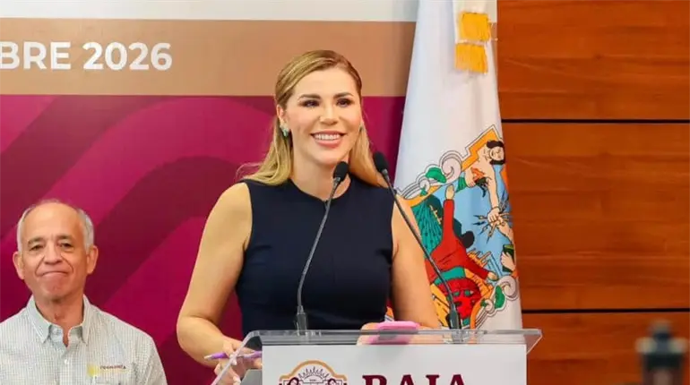 Gobernadora de Baja California evade confirmar apoyo de Am&iacute;lcar Ol&aacute;n a su campa&ntilde;a