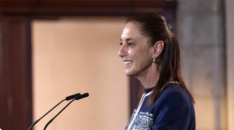 Refuta Sheinbaum encuesta de EE. UU. sobre apoyo de intervenci&oacute;n extranjera en M&eacute;xico