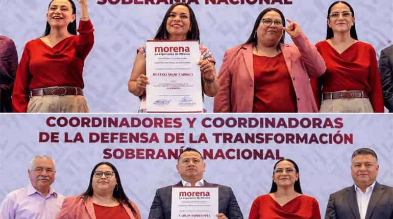 Designan a Carlos Torres coordinador de la Transformaci&oacute;n en Michoac&aacute;n y a Beatriz Mojica en Guerrero