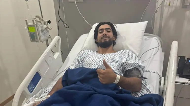 "Guty" Ruiz fue operado con &eacute;xito e iniciar&aacute; su proceso de rehabilitaci&oacute;n