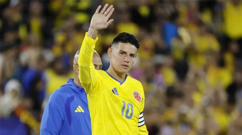 Luego de 15 a&ntilde;os, James Rodr&iacute;guez anuncia su retiro de la Selecci&oacute;n de Colombia