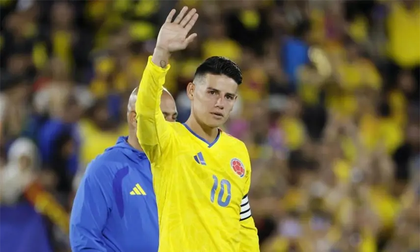 Luego de 15 años, James Rodríguez anuncia su retiro de la Selección de Colombia