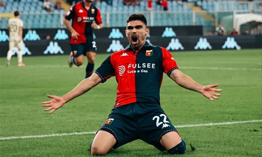 El mexicano Johan Vásquez anota gol con el Genoa en la Copa de Italia