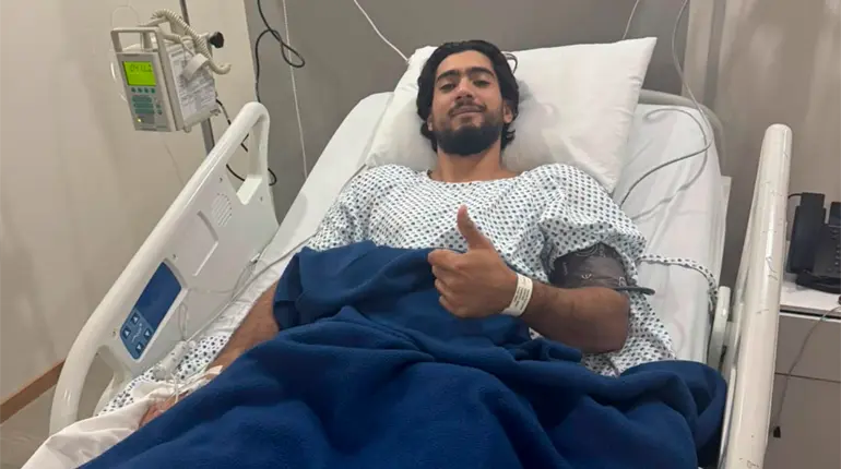 "Guty" Ruiz fue operado con &eacute;xito y comenzar&aacute; su proceso de rehabilitaci&oacute;n