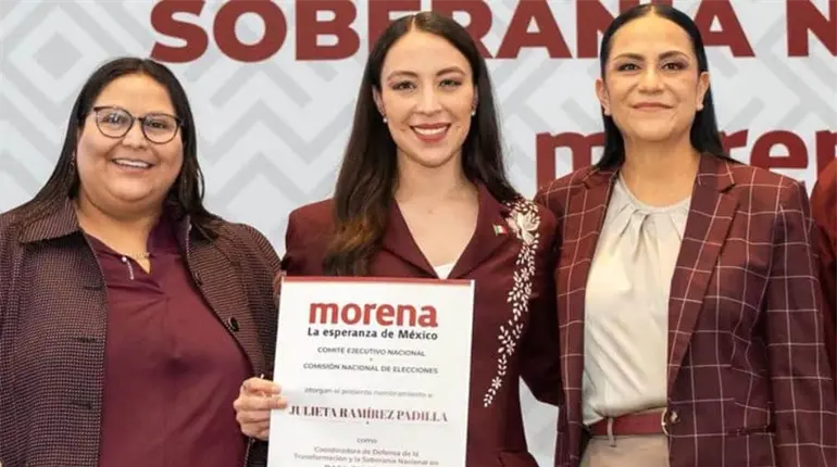 Julieta Ram&iacute;rez es nombrada coordinadora estatal de la Defensa de la Transformaci&oacute;n en Baja California