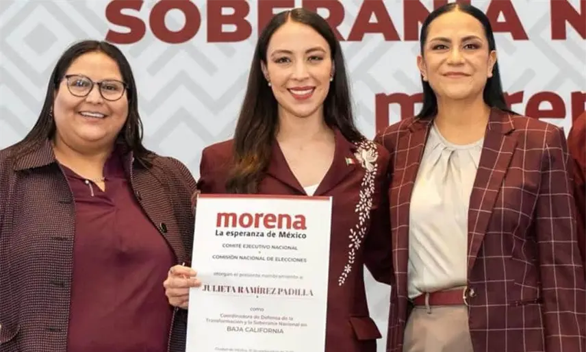 Julieta Ramírez es nombrada coordinadora estatal de la Defensa de la Transformación en Baja California