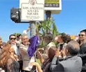 "Los &Aacute;ngeles Azules square", nombran a importante intersecci&oacute;n en California, EE.UU.