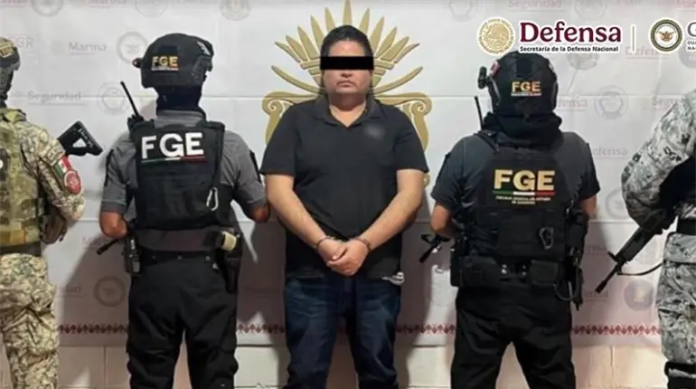 Detienen a comisario de Xaltianguis por asesinato de agente de la GN en Guerrero