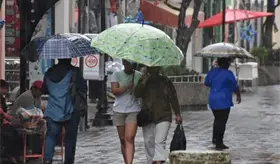 Se mantiene para este lunes el pron&oacute;stico de lluvias en Tabasco