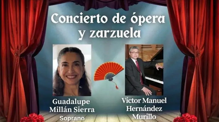 Presentan recital gratuito de &oacute;pera y zarzuela en la Casa de Tabasco en CDMX
