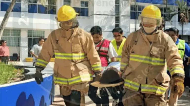 Apoya IPCET en simulacro del Instituto Tecnol&oacute;gico de la Regi&oacute;n Sierra