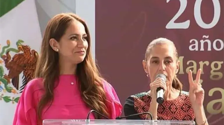 "Venimos las dos juntas" dice Sheinbaum tras abucheos a gobernadora durante mitin en Guanajuato