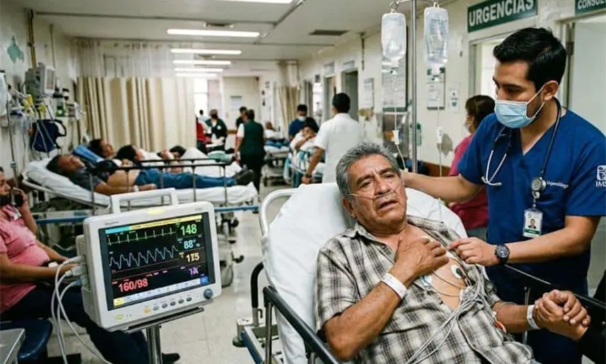 Problemas cardíacos lideran la lista de causas de muerte en México durante el primer trimestre del 2026